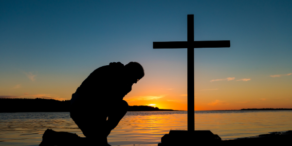 Kneeling at the Cross - The Launching Pad for Men, The Hope Connection